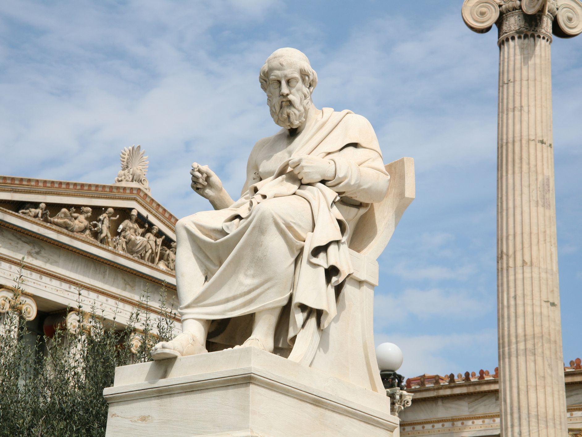 Talk to Plato Using Quantum Physics